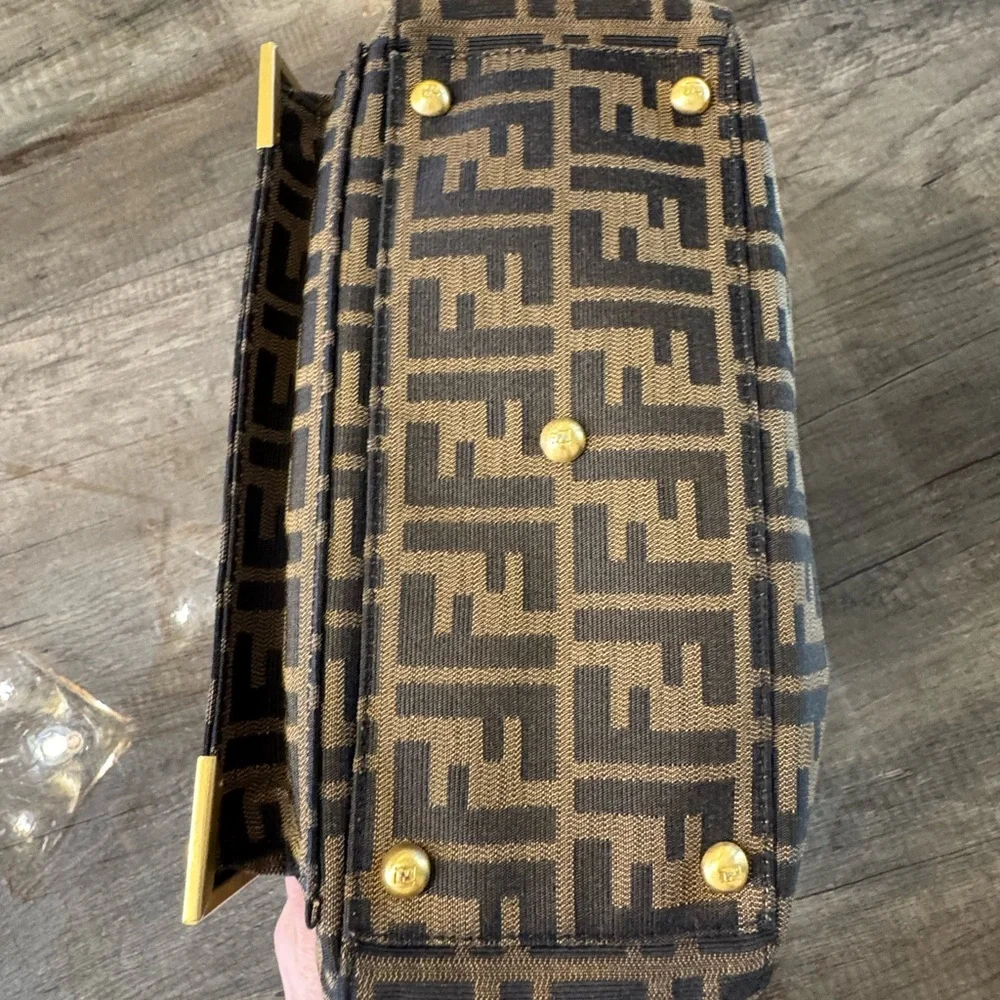 Authentic Fendi Zucca Classico No. 3 Bag